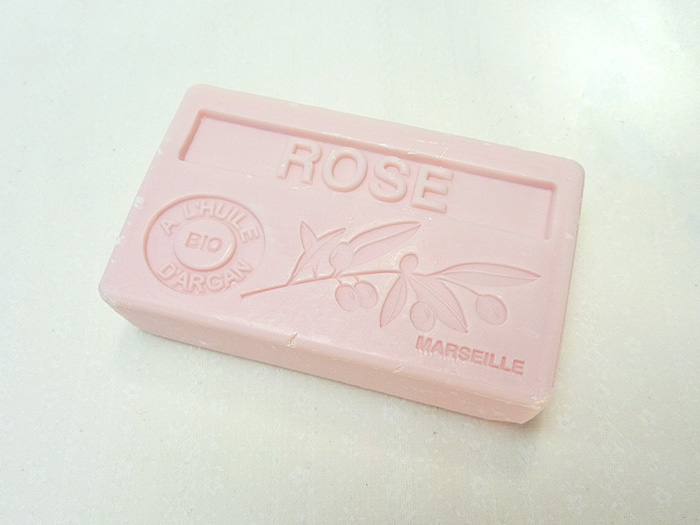 rose marseilles soap