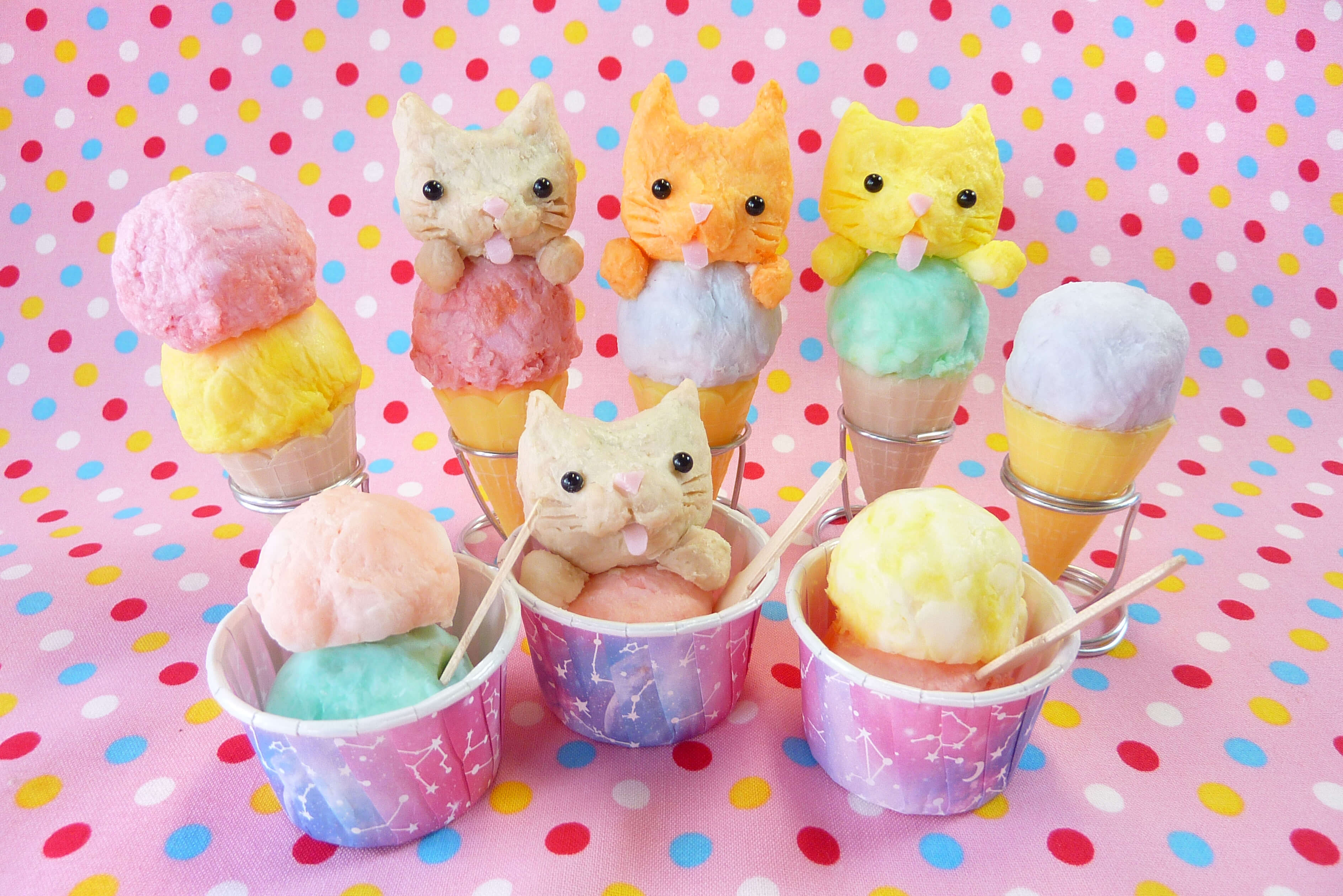 ice cream cats