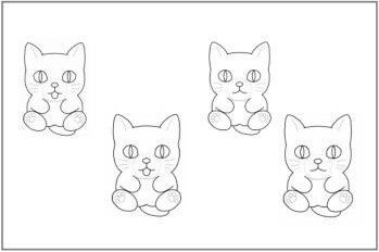 猫の型紙