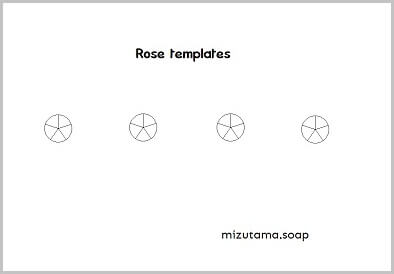 simple rose template