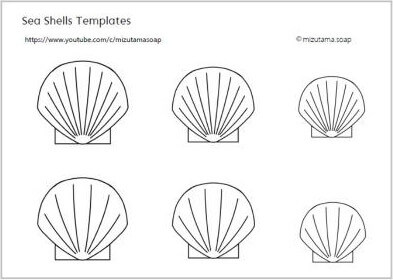 seashell template